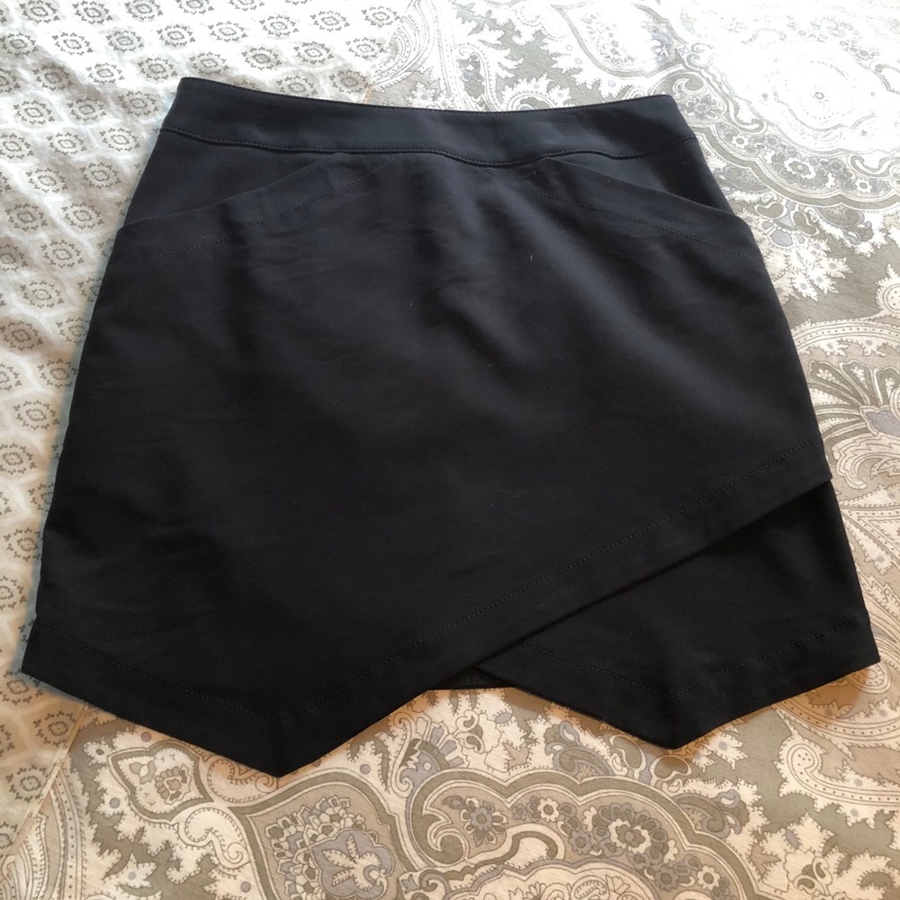 Asymmetrical Mini Skirt